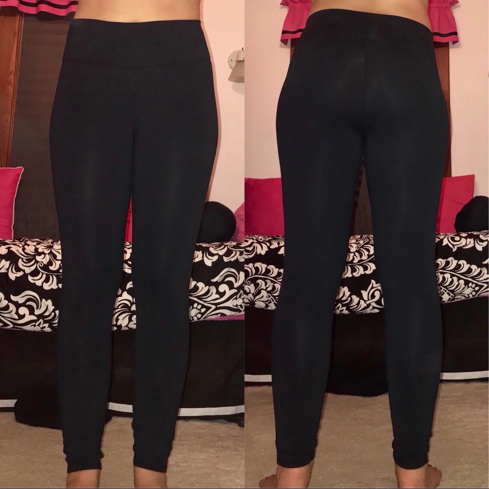 High waisted Fabletics leggings.